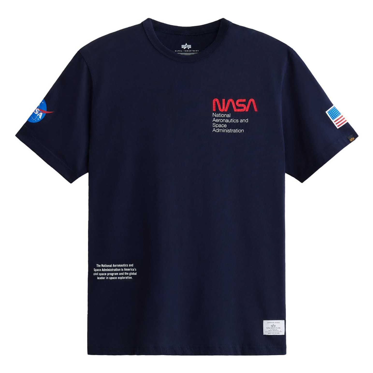Alpha Industries NASA Worm Logo Gen II Tee